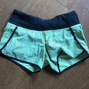 Lulu lemon workout running shorts